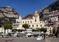 Church of Santa Maria Assunta in Positano, Italy. Royalty Free Stock Photo